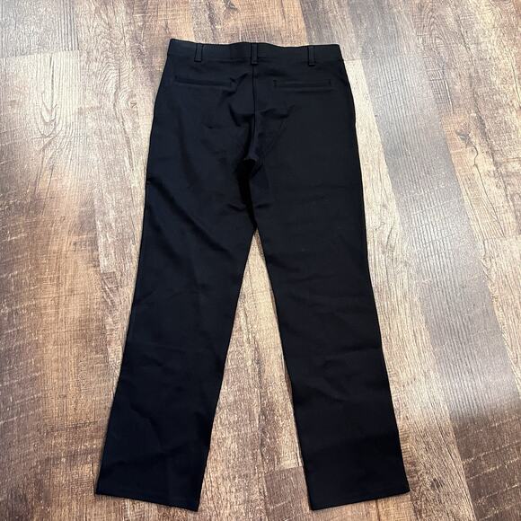 NWT Quince Women's Black Ultra-Stretch Ponte Pant Straight Leg M Petite Career - Picture 5 of 7